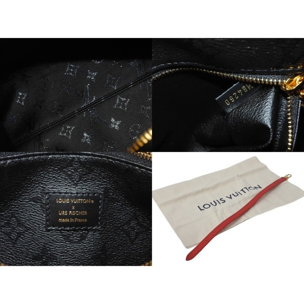 LOUIS VUITTON Urs Fischer handbag Speedy Bandouliere red - Picture 8 of 8